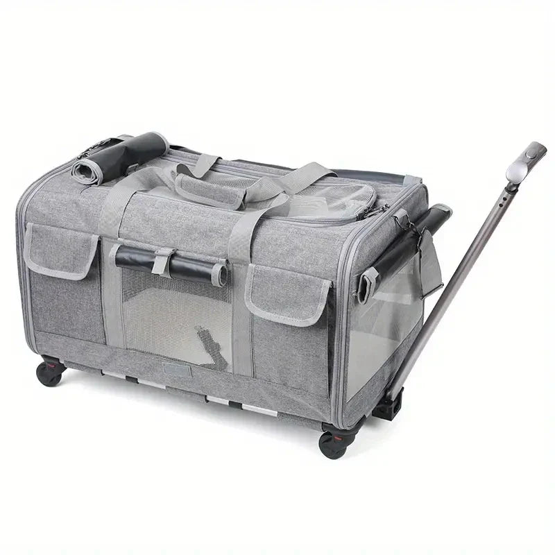 Extra Large Portable Pet Trolley Case-My Little Pet