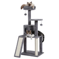 Multi-Level Cat Tree Tower with Scratching Post and Cozy Condo-My Little Pet