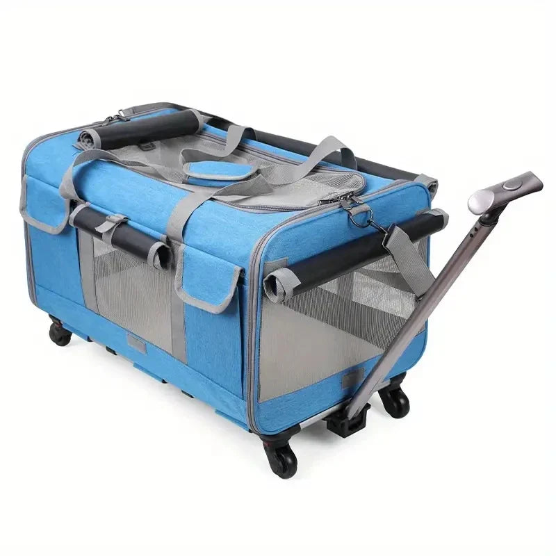 Extra Large Portable Pet Trolley Case-My Little Pet