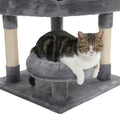 Multi-Level Cat Tree Tower with Scratching Post and Cozy Condo-My Little Pet