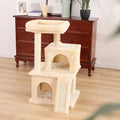 Multi-Level Cat Tree Tower with Scratching Post and Cozy Condo-My Little Pet