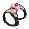 Reflective Rhinestone Dog Harness with Bowknot for Small to Medium Breeds-My Little Pet