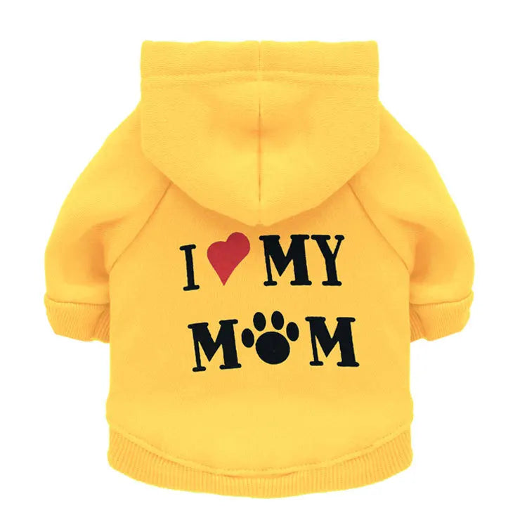 Warm Hooded Pet Jacket for Cats and Small Dogs - IDEPET Fashion Coat-My Little Pet