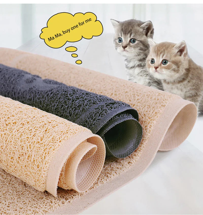 Non-Slip Pet Mat for Cats and Dogs - Durable and Waterproof-My Little Pet