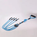 Dual-Head Nylon Dog Leash for Multiple Dogs-My Little Pet