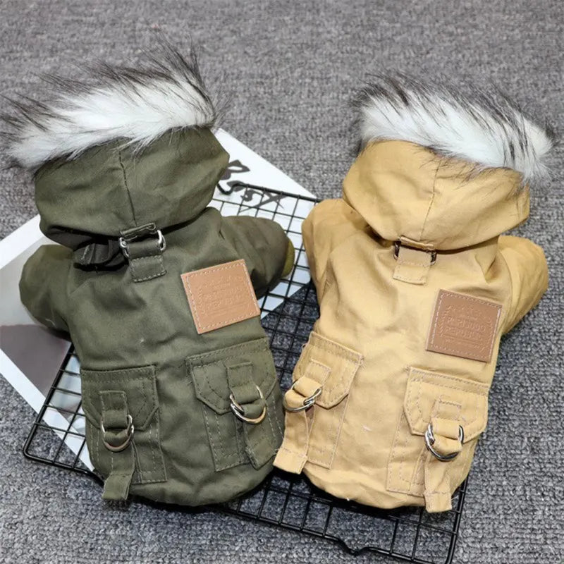 Thick Warm Winter Coat for Small to Medium Dogs - Comfortable and Fashionable-My Little Pet