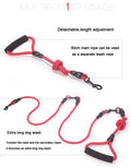 Dual-Head Nylon Dog Leash for Multiple Dogs-My Little Pet