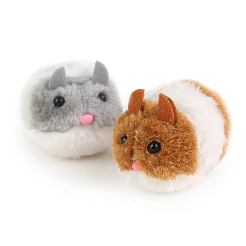 Interactive Plush Mouse Cat Toy-My Little Pet