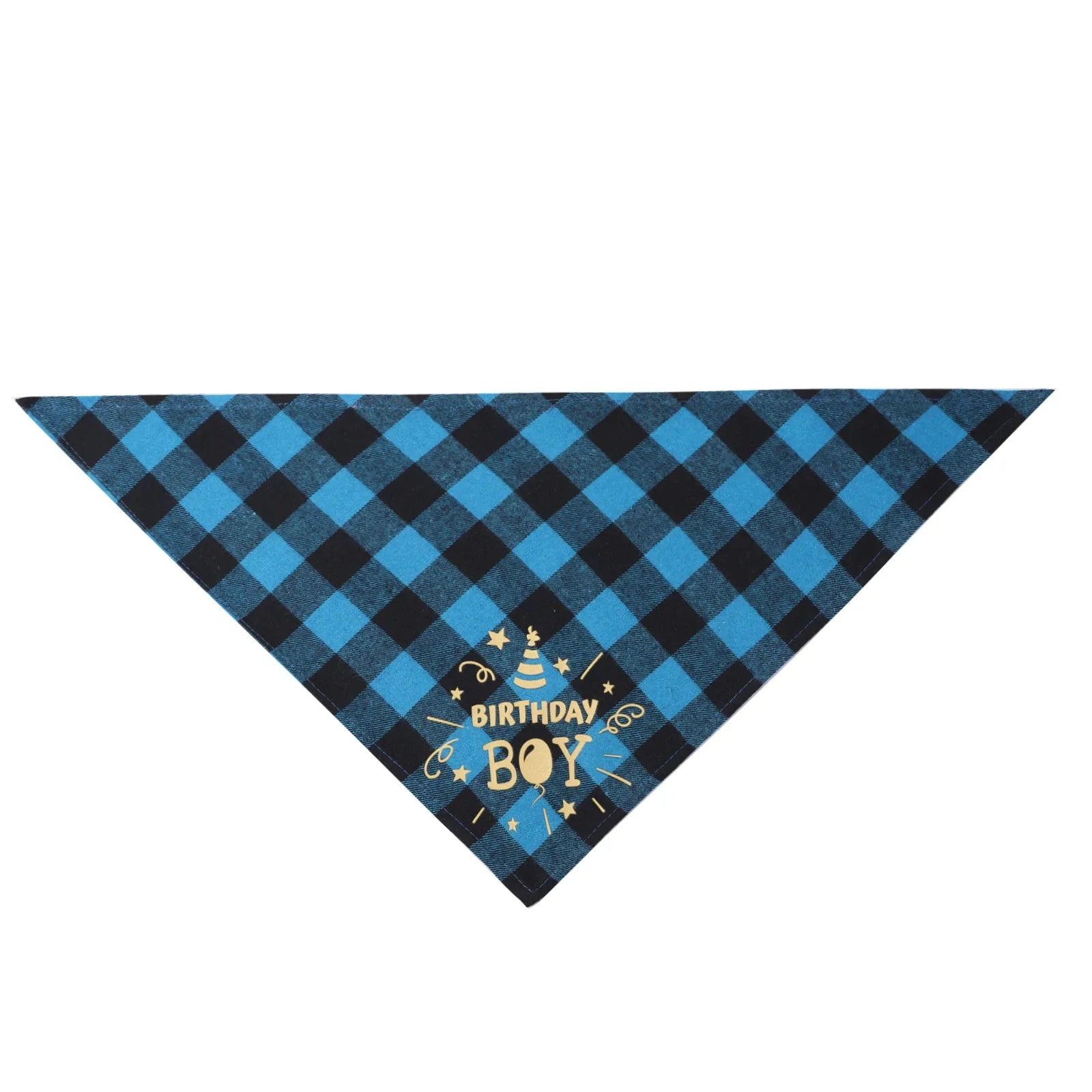 NONOR Cotton Pet Bandanas - Birthday Triangular Scarf Collar for Dogs and Cats-My Little Pet