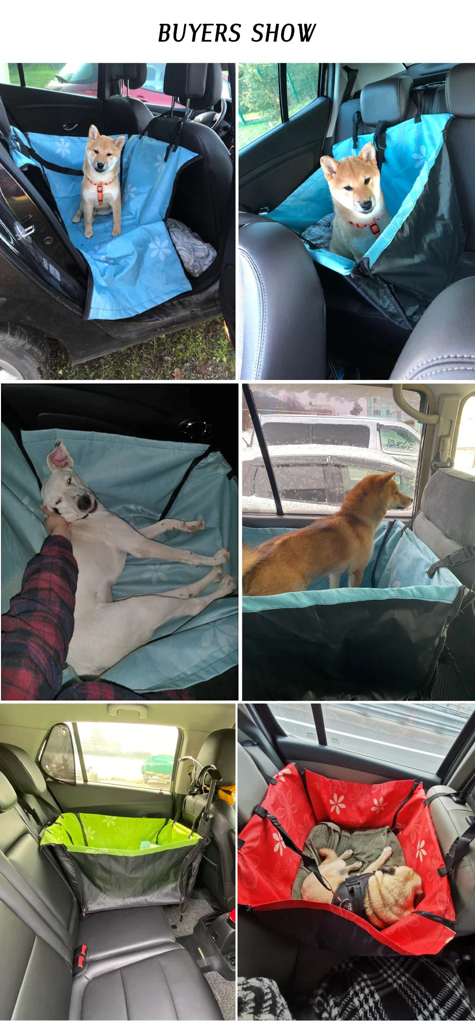 Durable Pet Car Seat Cover and Hammock-My Little Pet