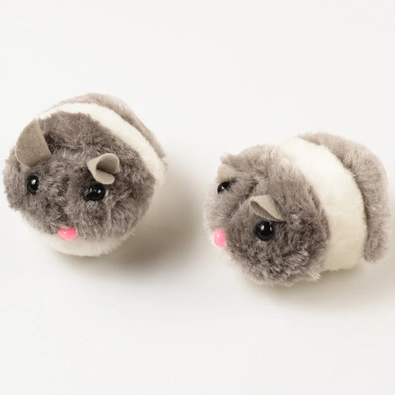 Interactive Plush Mouse Cat Toy-My Little Pet