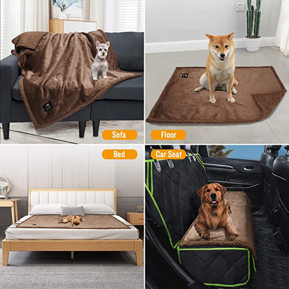 Reversible Waterproof Pet Blanket for Furniture Protection-My Little Pet