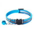 Reflective Breakaway Cat Collar – Adjustable Safety Neck Ring with Bell-My Little Pet