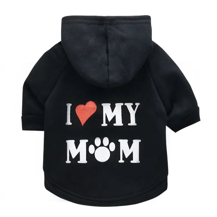 Warm Hooded Pet Jacket for Cats and Small Dogs - IDEPET Fashion Coat-My Little Pet