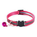 Reflective Breakaway Cat Collar – Adjustable Safety Neck Ring with Bell-My Little Pet