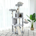 Multi-Level Cat Tree Tower with Scratching Post and Cozy Condo-My Little Pet