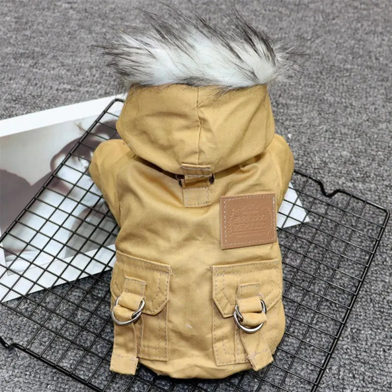 Thick Warm Winter Coat for Small to Medium Dogs - Comfortable and Fashionable-My Little Pet