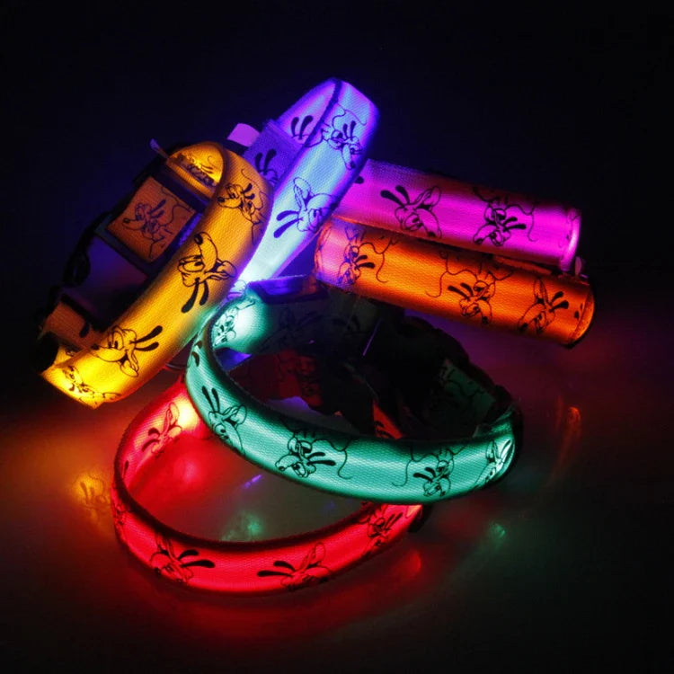 LED Safety Dog Collar - Night Visibility & Adjustable-My Little Pet