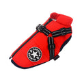 Winter Warm Waterproof Dog Jacket with Integrated Harness-My Little Pet