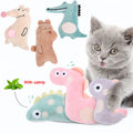 Interactive Catnip Toy for Cats - Soft Plush Chew Toy for Dental Health-My Little Pet