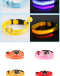 Leopard LED Adjustable Dog Collar - Night Safety Glowing Pet Collar-My Little Pet