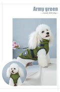 Winter Warm Waterproof Dog Jacket with Integrated Harness-My Little Pet