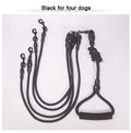 Dual-Head Nylon Dog Leash for Multiple Dogs-My Little Pet