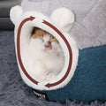 Soft Plush Cat Bed House for Small Dogs and Cats-My Little Pet