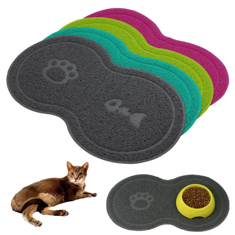 Non-Slip Pet Mat for Cats and Dogs - Durable and Waterproof-My Little Pet