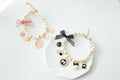 Elegant Pet Pearl Collar with Rhinestone Accents-My Little Pet