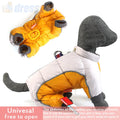 Winter Warm Jacket for Small to Medium Dogs - Waterproof & Reflective-My Little Pet