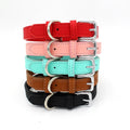 Premium PU Leather Collar for Dogs and Cats - Adjustable and Comfortable-My Little Pet