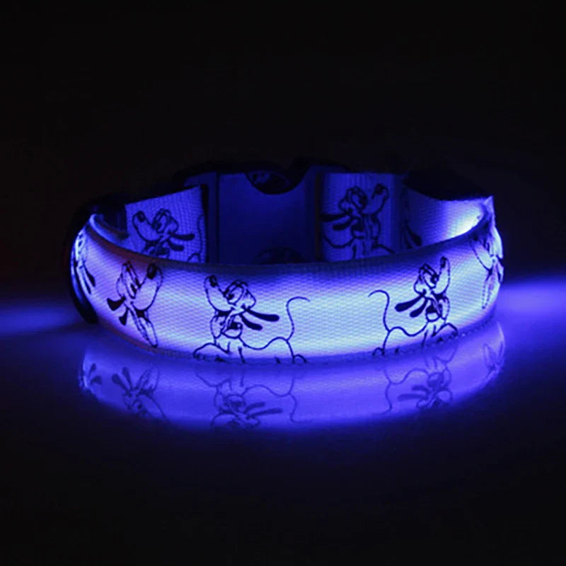 LED Safety Dog Collar - Night Visibility & Adjustable-My Little Pet