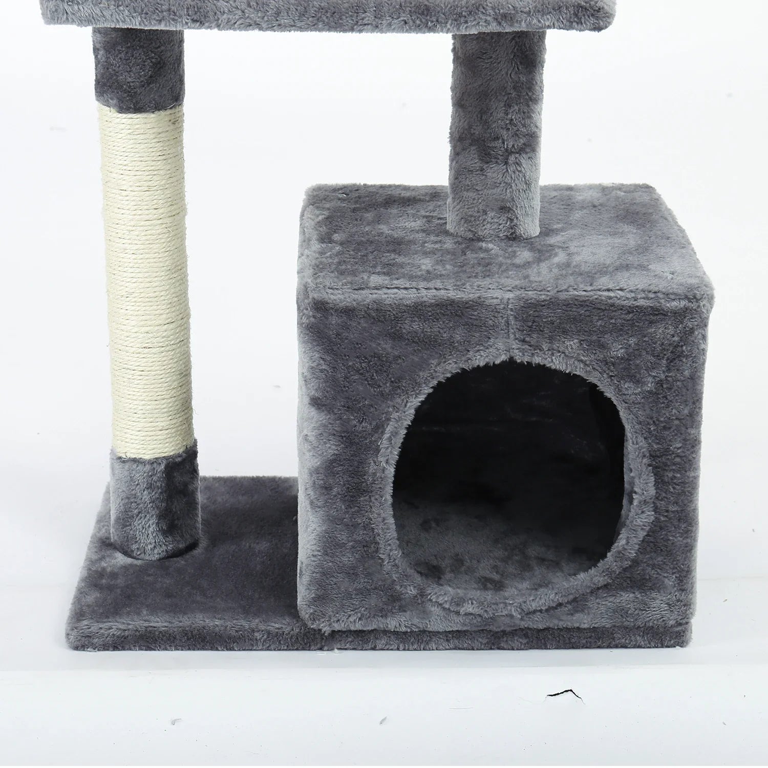 Multi-Level Cat Tree Tower with Scratching Post and Cozy Condo-My Little Pet