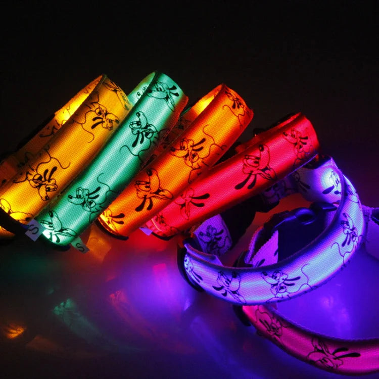 LED Safety Dog Collar - Night Visibility & Adjustable-My Little Pet