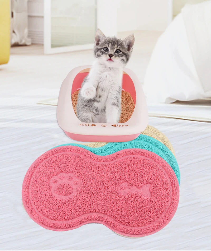 Non-Slip Pet Mat for Cats and Dogs - Durable and Waterproof-My Little Pet