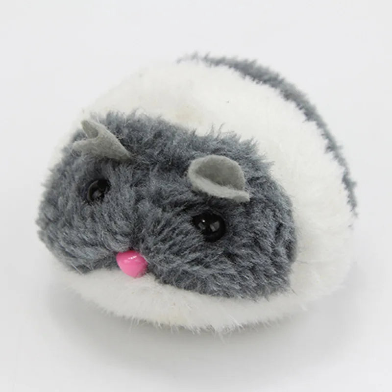 Interactive Plush Mouse Cat Toy-My Little Pet