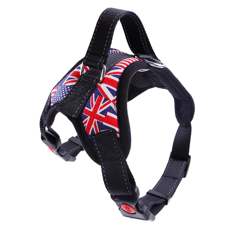 Adjustable Heavy Duty Nylon Dog Harness for All Sizes-My Little Pet