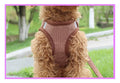 Reflective Corduroy Dog Harness and Leash Set-My Little Pet