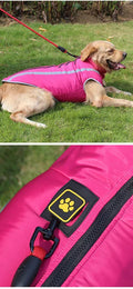 Reflective Waterproof Winter Dog Jacket for Large Breeds-My Little Pet