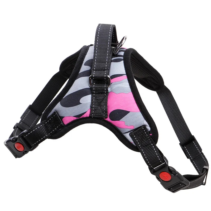 Adjustable Heavy Duty Nylon Dog Harness for All Sizes-My Little Pet