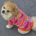 Warm Fleece Skull Print Dog Jacket - French Bulldog Pullover-My Little Pet