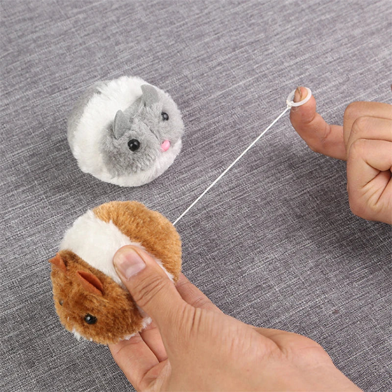 Interactive Plush Mouse Cat Toy-My Little Pet