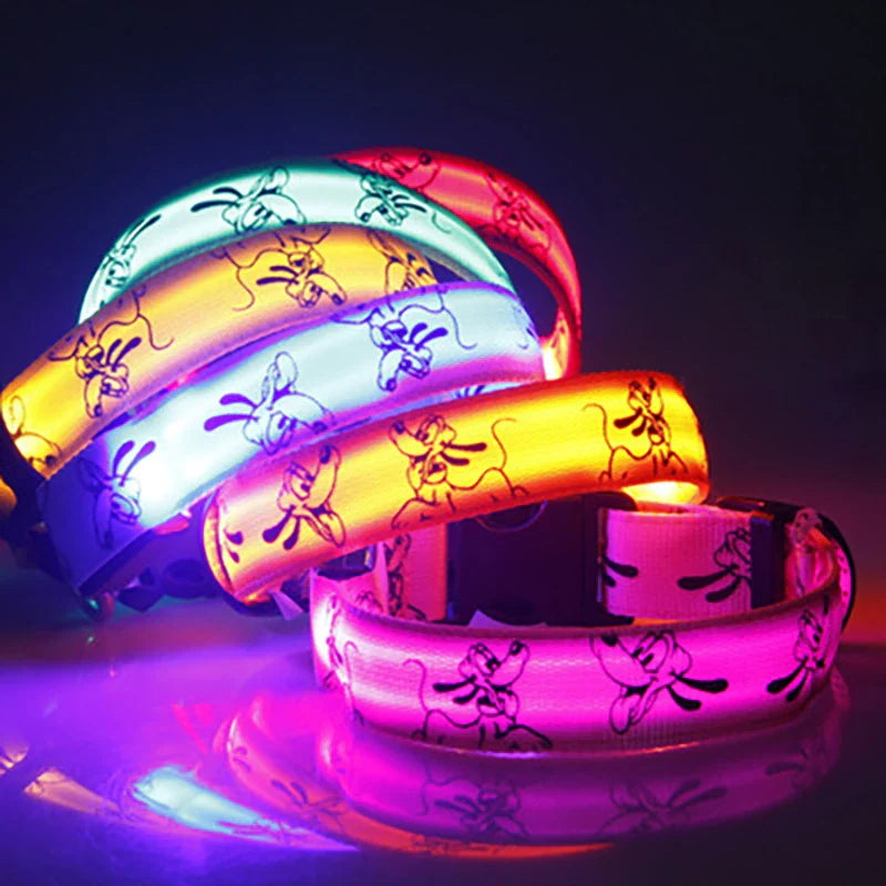 LED Safety Dog Collar - Night Visibility & Adjustable-My Little Pet