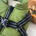 Winter Warm Waterproof Dog Jacket with Integrated Harness-My Little Pet