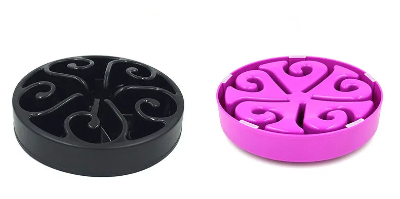 Slow Feeder Dog Bowl - Durable Pet Feeding Accessory for Enhanced Meal Times-My Little Pet