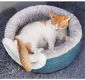 Soft Plush Cat Bed House for Small Dogs and Cats-My Little Pet