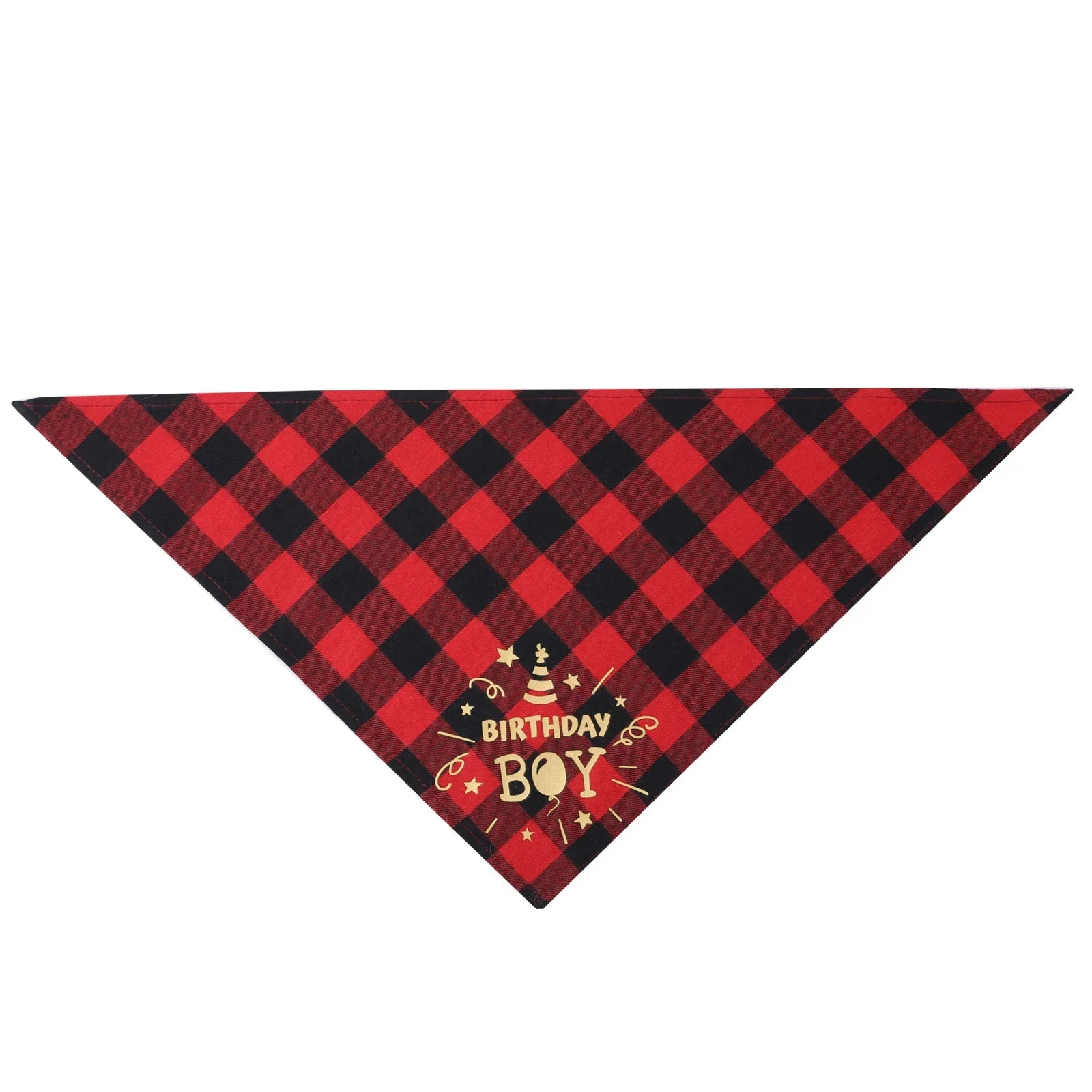 NONOR Cotton Pet Bandanas - Birthday Triangular Scarf Collar for Dogs and Cats-My Little Pet