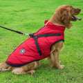 Winter Fleece Dog Jacket with Integrated Harness-My Little Pet