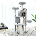 Multi-Level Cat Tree Tower with Scratching Post and Cozy Condo-My Little Pet